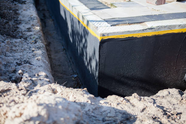 Residential Waterproofing installation at a Mingo, OH home by SJ Waterproofing Pros