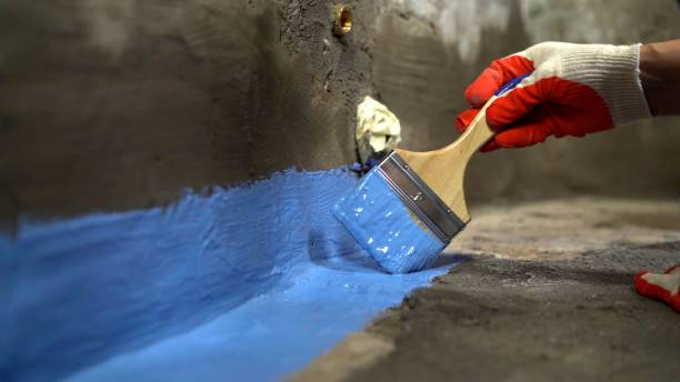 Commercial Waterproofing project at a Mingo, OH business property by SJ Waterproofing Pros